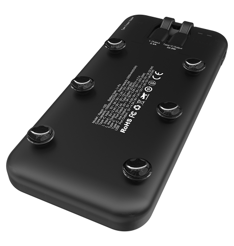 MVR Rapid 10S Power Bank - 10000mAh | 20W USB - C Fast Charging, Slim & Portable (Black) image 4