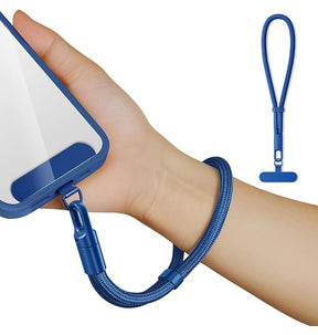 Universal Phone Wristlet - Blue | Detachable Phone Lanyard Hand Wrist Strap image 0