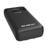 Rapid 20W Power Bank – Black | MVR Ultrafast Series, 20,000 mAh Capacity with Built‑in Cable image 3