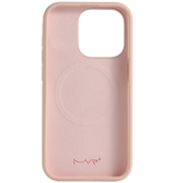 iPhone 15 Pro Max MVR Liquid Silicone Case - Pink Sand | Soft Touch Protective Cover image 1