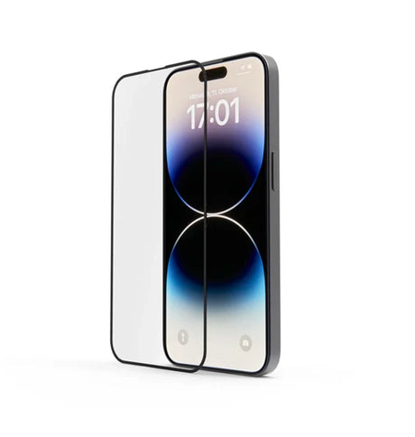 iPhone 17 Privacy Tempered Glass – Black | Anti-Spy 45° Privacy, 9H Hardness, Blue Light Filter image 0