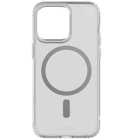 iPhone 15 MVR Impact IMD Case - Silver | MagSafe Compatible, Soft Touch Protective Cover image 0
