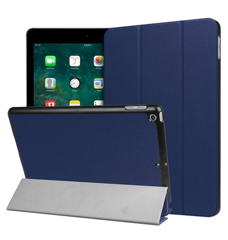 Apple iPad 10.2/Pro 10.5/Air 3 10.5 Case - Navy | Canvas Smart Case with Apple Pencil Slot, Shockproof & Scratch - Resistant Protective Cover image 0