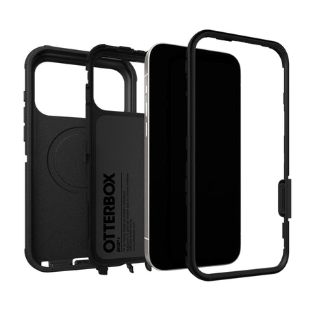 iPhone 17 Pro Max MagSafe Case – Black | OtterBox Defender Rugged Protection, Drop Resistant, MagSafe Compatible image 1