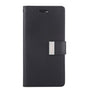 iPhone 15 Pro Wallet Case – Black | Goospery Mercury Rich Diary Slim PU Leather Wallet Case image 0