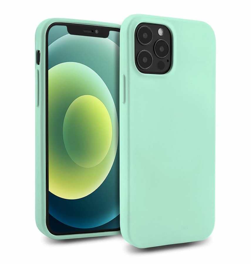 iPhone 13 Pro Max Mercury Series Case - Mint Green | Soft Touch Protective Cover image 0