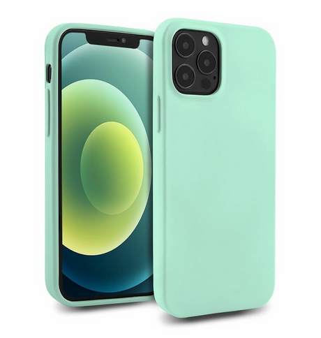 iPhone 13 Pro Max Mercury Series Case - Mint Green | Soft Touch Protective Cover image 0