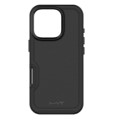 iPhone 16 Pro MVR Armour Matte Case - Black | Rugged Shockproof Back Cover image 0