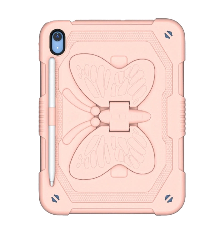 iPad 10.2 Survivor Generic with Butterfly Case – Lavender | Protective Cover with Slim, Durable & Stylish Design image 0