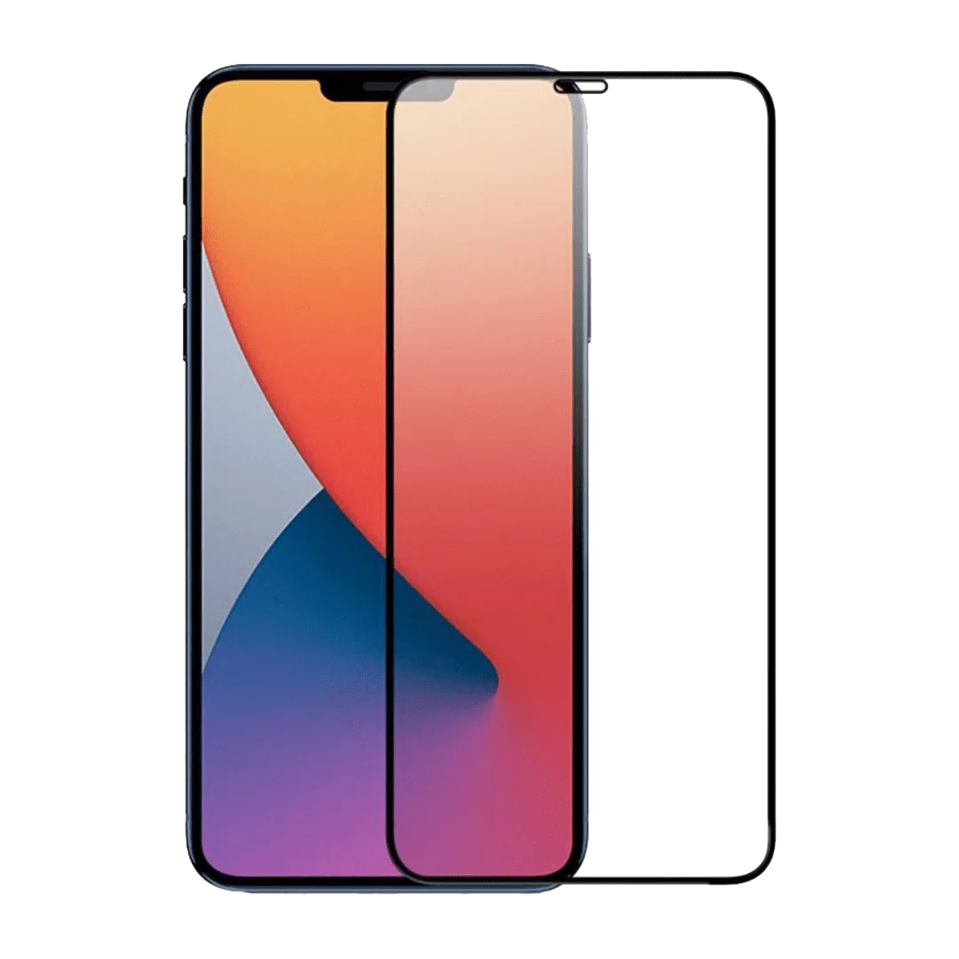 iPhone X/XS/11 Pro MVR Saturn Tempered Glass - Clear/Black | Scratch-Resistant, Perfect Fit Design image 0
