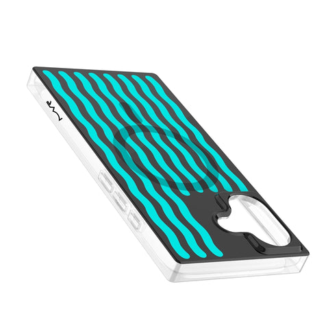 iPhone 17 BoxedIn Case – Neo Wave | MVR Geometric Pattern Design, Interchangeable Panels, Drop-Resistant Protection image 2