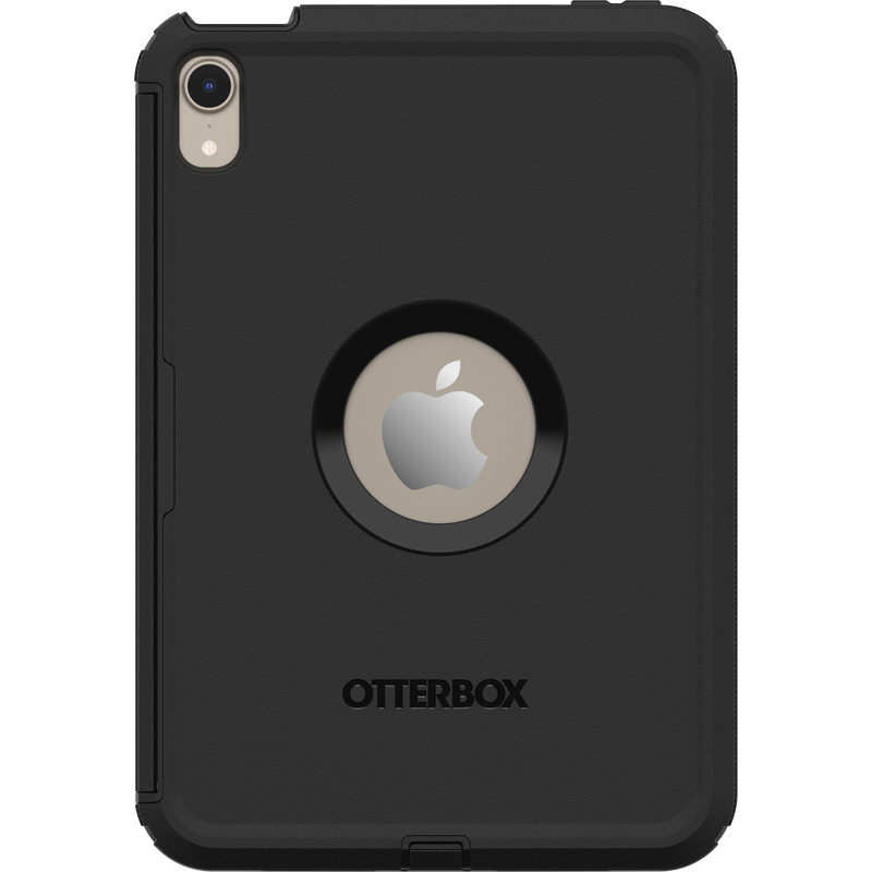iPad mini 6 Case – Black | Otterbox Defender Series, Rugged Shockproof Back Cover image 1