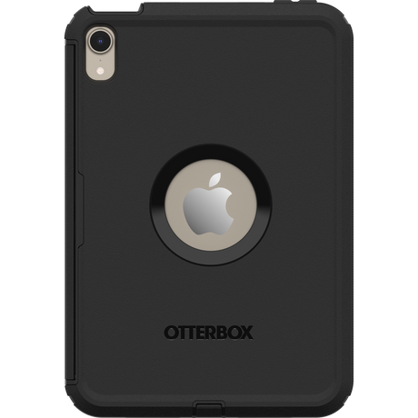 iPad mini 6 Case – Black | Otterbox Defender Series, Rugged Shockproof Back Cover image 1