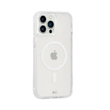 iPhone 13 Pro Tough Plus MagSafe Antimicrobial Case – Clear | Case-Mate Heavy-Duty Protection, Drop Resistant, Wireless Charging Compatible image 2