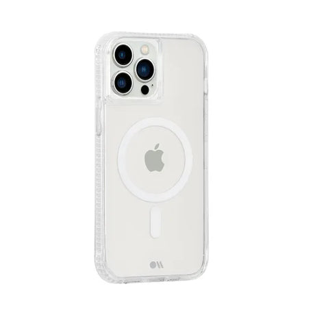 iPhone 13 Pro Tough Plus MagSafe Antimicrobial Case – Clear | Case-Mate Heavy-Duty Protection, Drop Resistant, Wireless Charging Compatible image 2