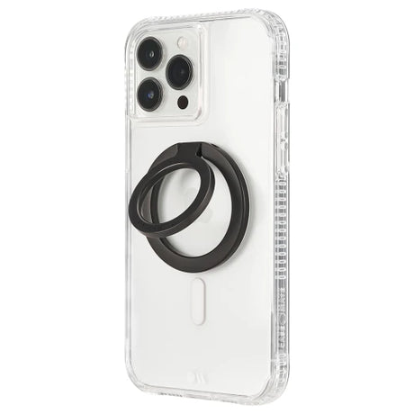 Case-Mate Phone Ring Holder - Matte Black | Mother of Pearl Phone Ring Stand, Rotatable Grip for All Smartphones image 4