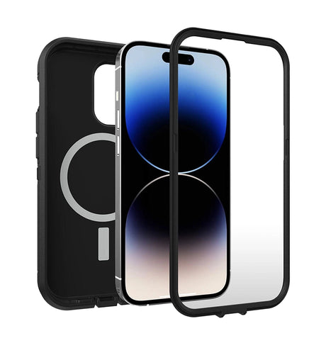 iPhone 14 Case – Black | OtterBox Defender XT MagSafe Cover with Rugged Protection & Impact Resistance image 2