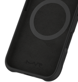 iPhone 16 Plus MVR Wave Silicone Case - Black | Shockproof & Slim Fit Back Cover image 1