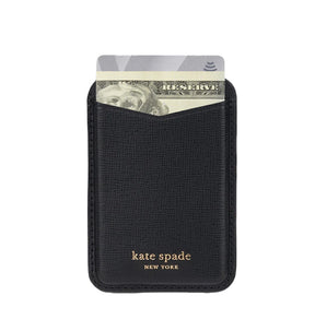 Kate Spade Magnetic Card Holder MagSafe – Black | Stylish & Durable Holder with Secure Magnetic Attachment image 0