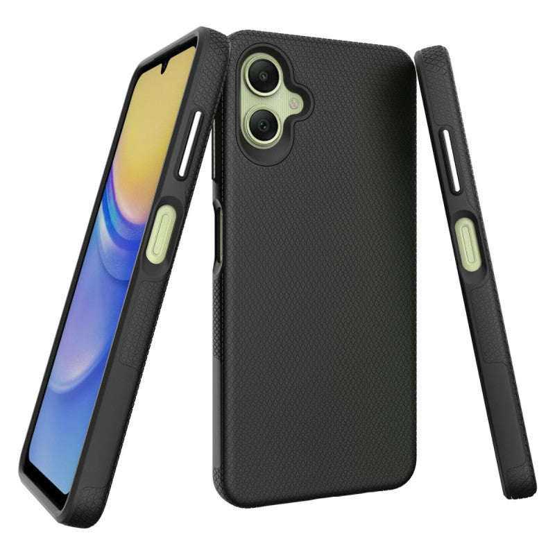Samsung A06 Triangle Case - Black | Slim Protective Cover with Geometric Design & Shock Resistance
