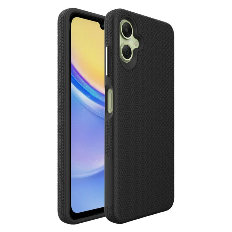 Samsung A06 Triangle Case - Black | Slim Protective Cover with Geometric Design & Shock Resistance