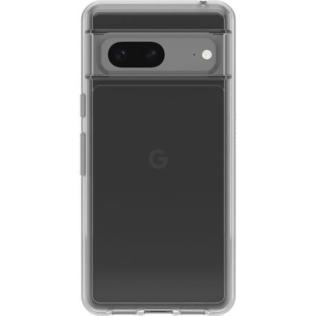Google Pixel 7 Case - Black | OtterBox Symmetry Series, Scratch-Resistant Rugged Protective Back Cover image 1