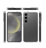 Samsung S25 Plus 1.5mm Hard Case - Clear | Slim Transparent Protective Cover with Shock Absorption image 1