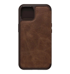iPhone 13 Case – Espresso | OtterBox Strada Series, Soft Touch Protective Cover image 0