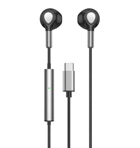 MVR Type-C Earphones – Black |  Wired In-Ear Design, Clear Audio, Comfortable Fit, Noise Isolation for Everyday Use image 2