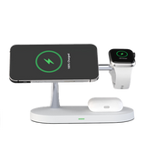 DC-3W MVR 4 in 1 Portable Multi-Device Wireless Charger - White image 3