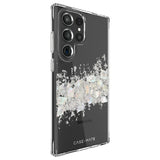 Samsung S23 Ultra Case – Clear | Case-Mate Karat Pearl Cover – Antimicrobial Protection & Premium Shine image 1