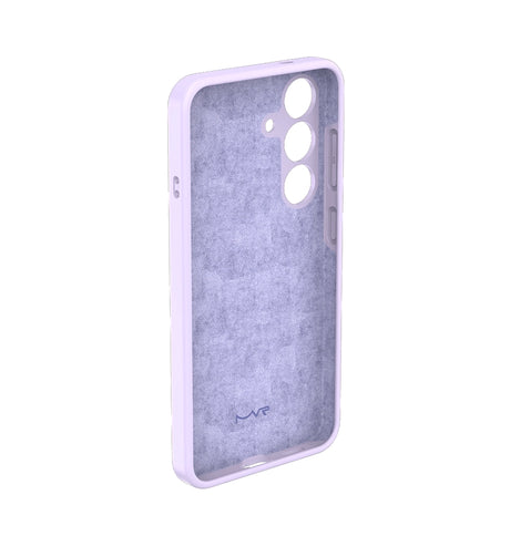 Samsung S25 Plus Liquid Silicone Case - Lavender | MVR Soft-Touch Slim Protective Cover with Shock Absorption image 2