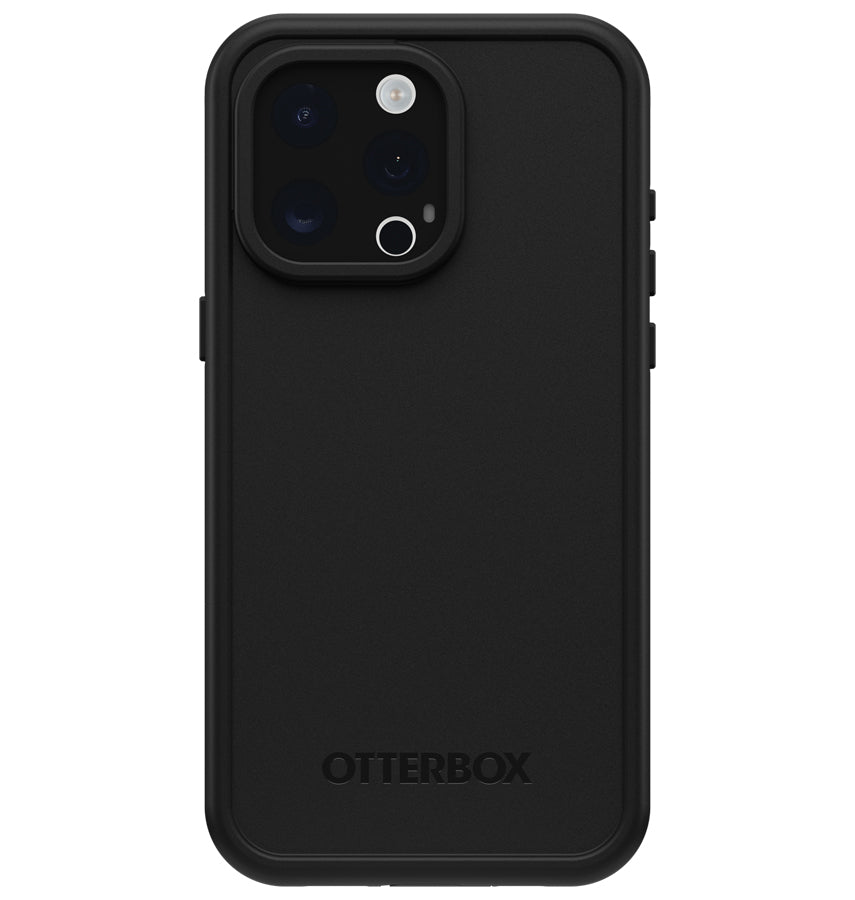 iPhone 16 Pro Magsafe Case – Black | OtterBox Fré Series, Waterproof Protection Back Cover image 0