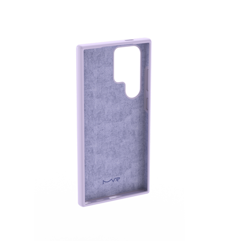 Samsung Galaxy S24 Ultra Liquid Silicone Case - Lavender | Anti – Slip & Protective Cover image 3