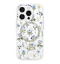 iPhone 16 Pro Precious Bloom MagSafe Case – Clear Blue | Kate Spade  Protective Cover with Elegant, Slim & Durable Design image 0