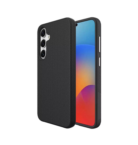 Samsung S25 FE Triangle Case - Black | Slim Protective Cover with Geometric Design & Shock Resistance image 0