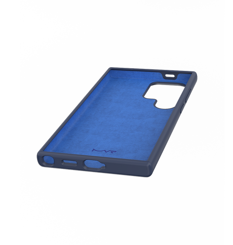 Samsung S24 Ultra MVR Liquid Silicone Case - Navy | Soft Touch Protective Cover image 4