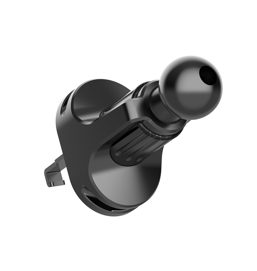 MVR T6 Car Phone Holder - Black | 15W Fast Charging, Secure Grip, Single Coil Design & Adjustable Arm image 3