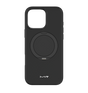iPhone 16 Pro - Black | MVR Liquid Silicone Stand Cover, Soft - Touch, Adjustable Kickstand image 0