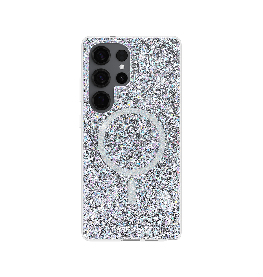Samsung S25 Ultra – Disco | Case-Mate Twinkle Ombre Antimicrobial, Drop Protection, Wireless Charging Compatible image 0