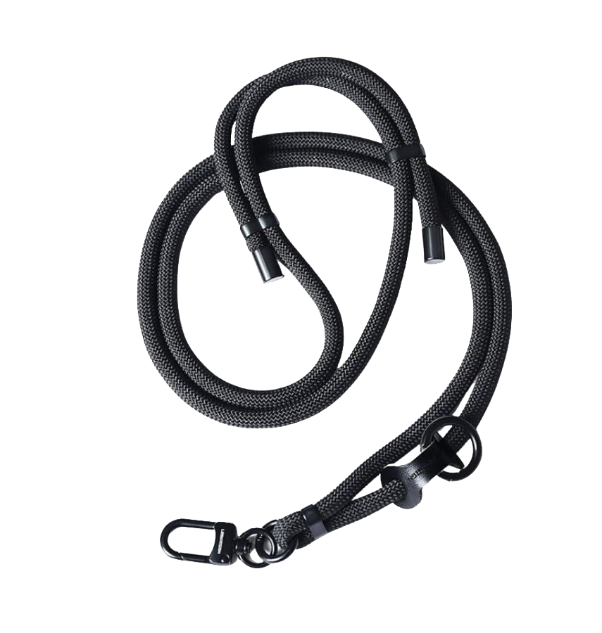 Universal Phone Lanyard - Black | Detachable Strap with Secure Clip | For All Smartphones image 0