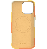iPhone 15 MVR Stripe Vibe Case - Apricot Yellow | Perfect Fit Design, Soft Touch Protective Cover image 1