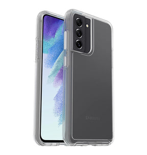 Samsung S21 Case - Clear | FE OtterBox Symmetry Series, Scratch-Resistant Rugged Protective Back Cover image 0