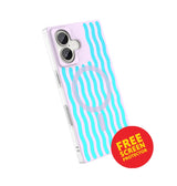iPhone 17 BoxedIn Case – Lilac Lava | MVR Swirling Lavender Design, Interchangeable Panels, Military-Grade Protection image 0