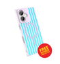 iPhone 17 BoxedIn Case – Lilac Lava | MVR Swirling Lavender Design, Interchangeable Panels, Military-Grade Protection image 0