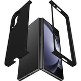 Samsung Z Fold 5 Case - Black | Otterbox Thin Flex Series, Wireless Charging Compatible Back Cover image 2