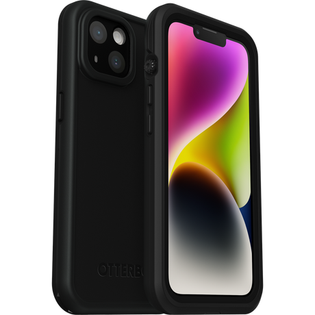 iPhone 14 Magsafe Case – Black | OtterBox Fré Series, Waterproof Protection Back Cover image 1