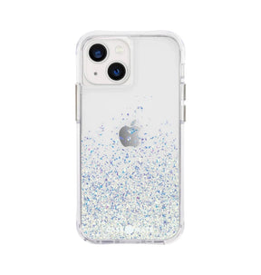 iPhone 13 Mini Case – Stardust | Case-Mate Twinkle Ombre Antimicrobial, Drop Protection, Wireless Charging Compatible image 0