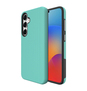 Samsung Galaxy S25 Plus MagSafe Case - Mint |Triangle Texture Rugged Shockproof Cover image 0