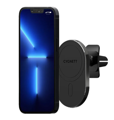 Cygnett Wireless Magnetic Car Vent Charger | Fast Charging Mount with Secure Magnetic Hold image 3